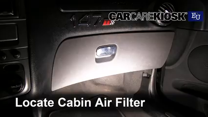 2007 Alfa Romeo 147 T.Spark 1.4L 4 Cyl. Air Filter (Cabin) Replace